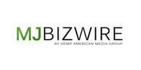The logo for "MJBIZWIRE"